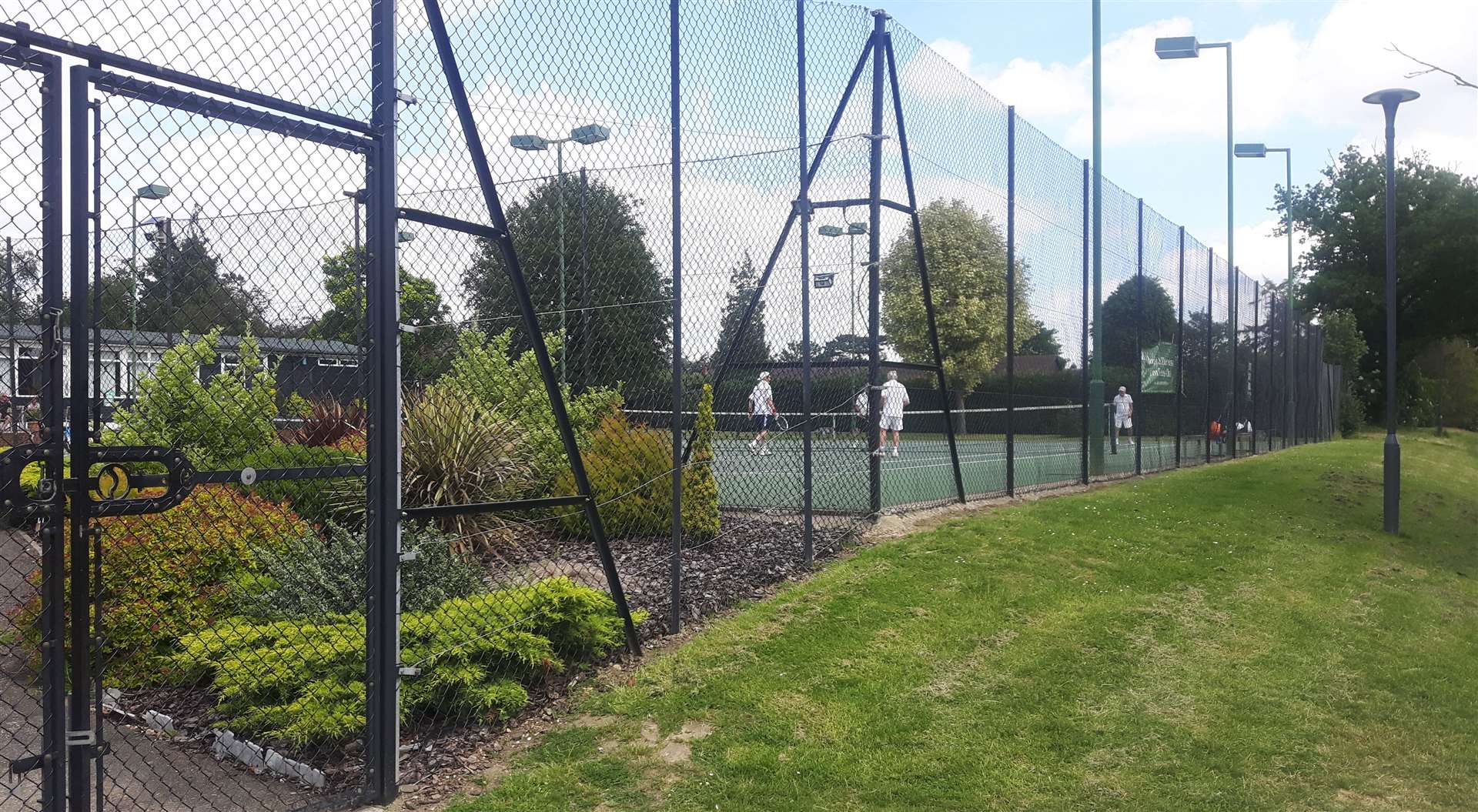 The tennis club hopes to expand to offer extra courts