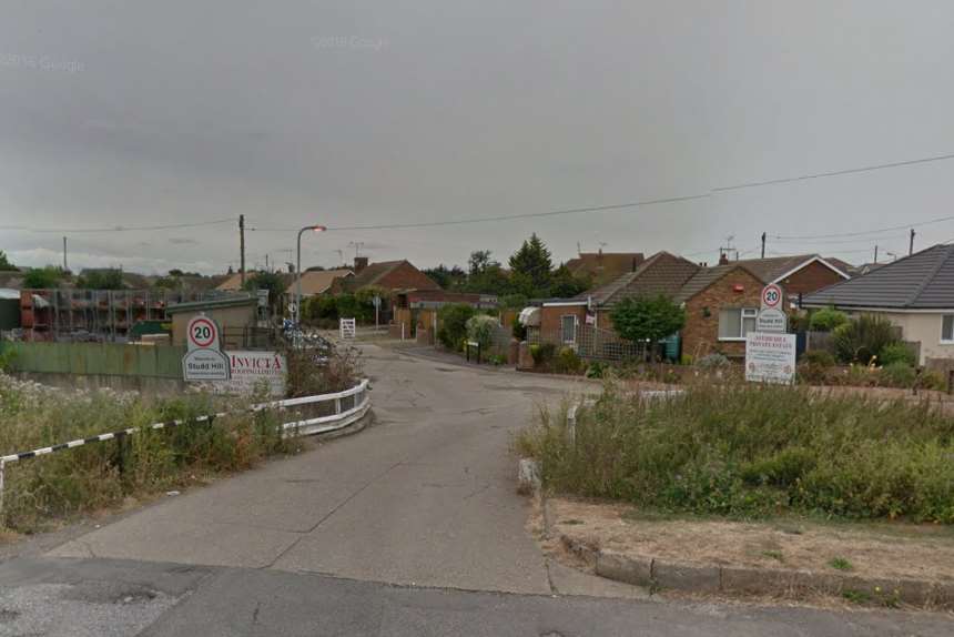 Police were called to Bentley Avenue, Herne Bay