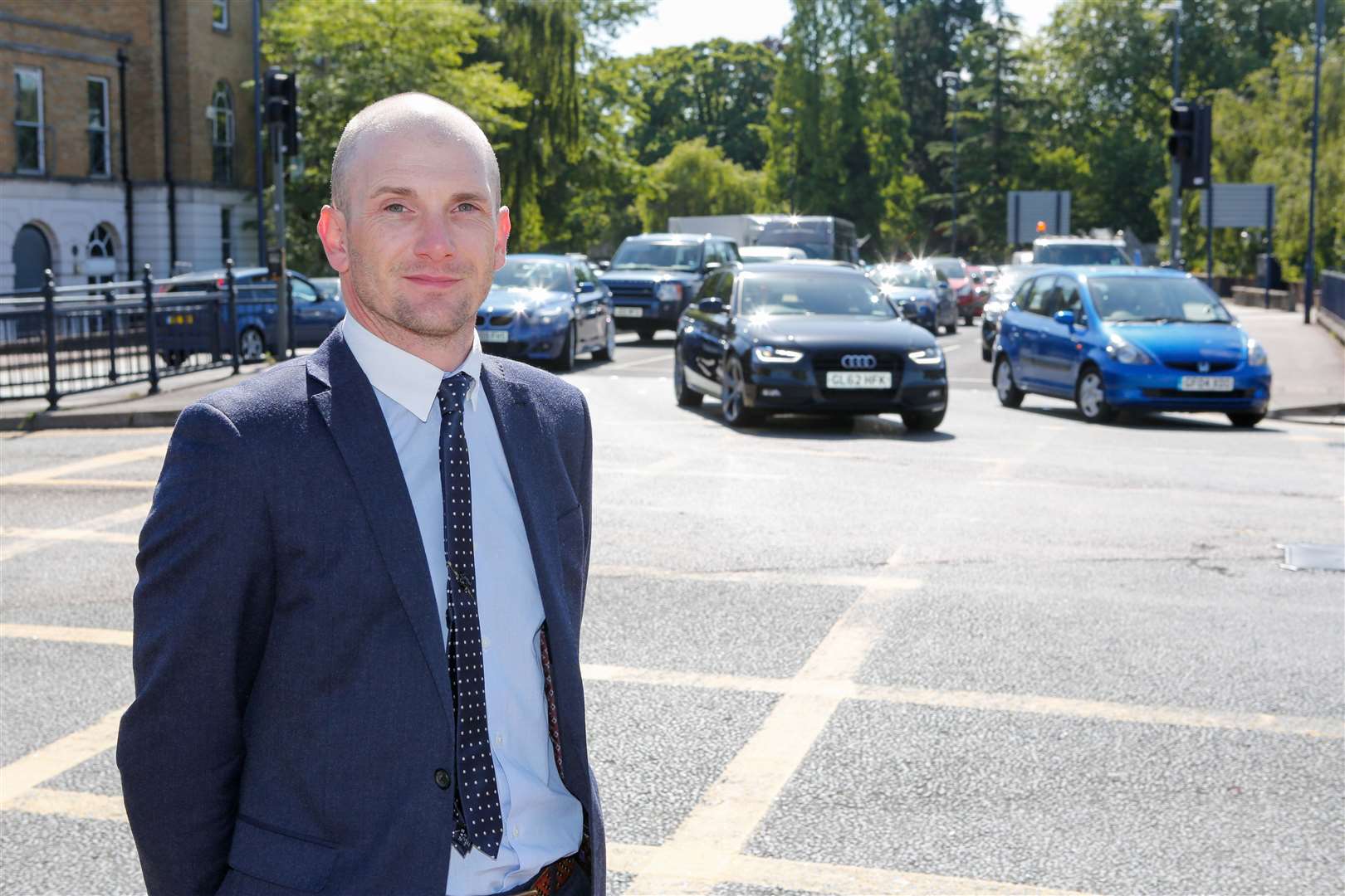 KCC project manager Russell Boorman oversaw construction of Maidstone's new gyratory system