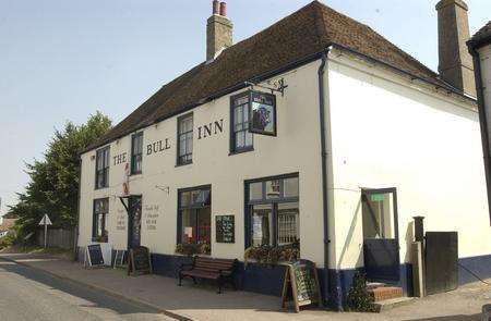 The Bull inn at Eastry.