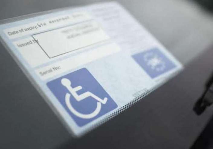 A Chatham man has been handed a fine for falsely using a blue badge. Picture: Stock