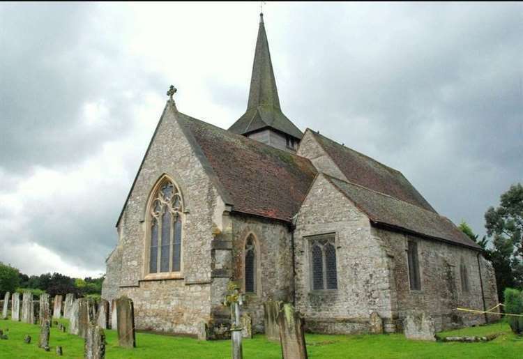 St Nicholas Church in Otham: 'Facing tragedy'