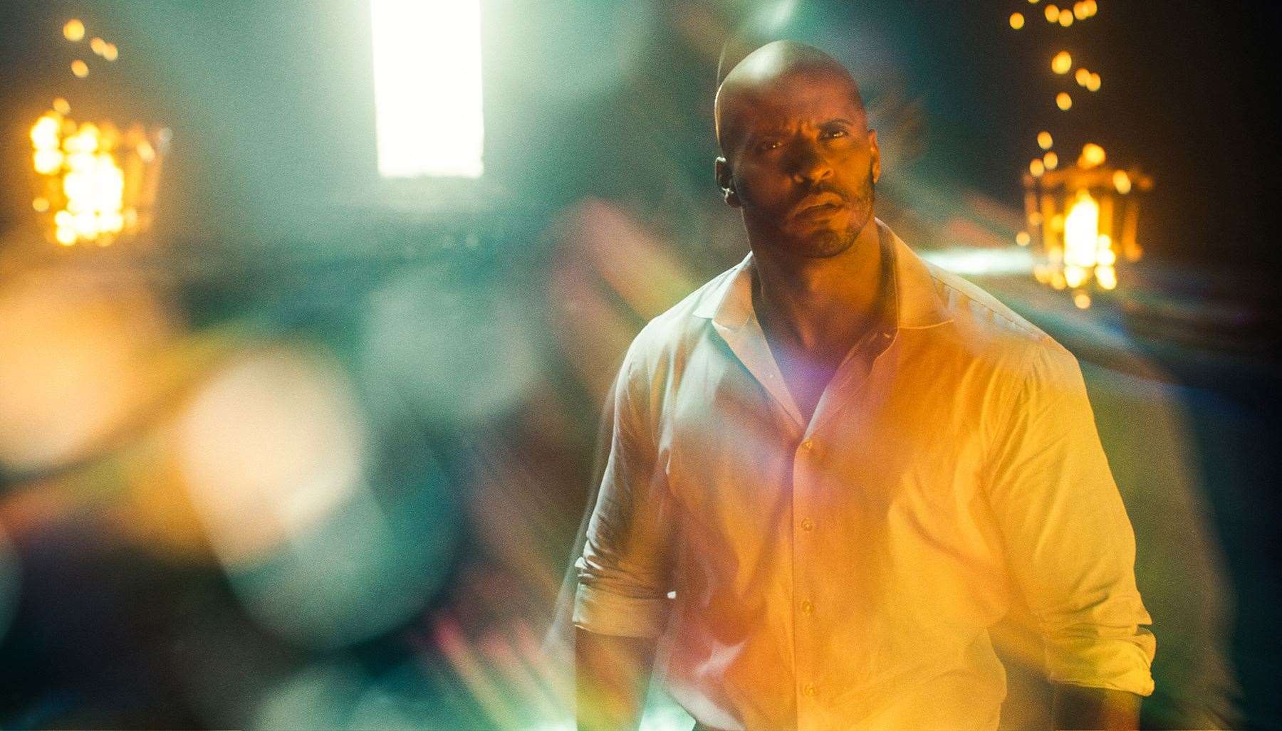Ricky Whittle says American Gods is "more beautiful" than Game of Thrones.