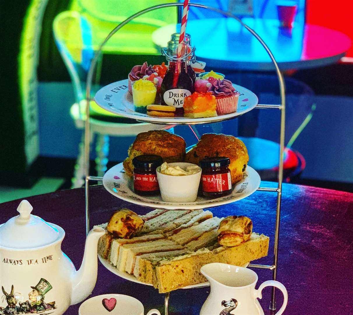 Afternoon tea is a treat at Alice and the Hatter