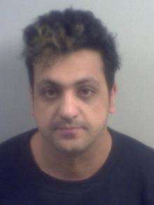 Mohinder Singh Basra, jailed for harassment and blackmail campaign.