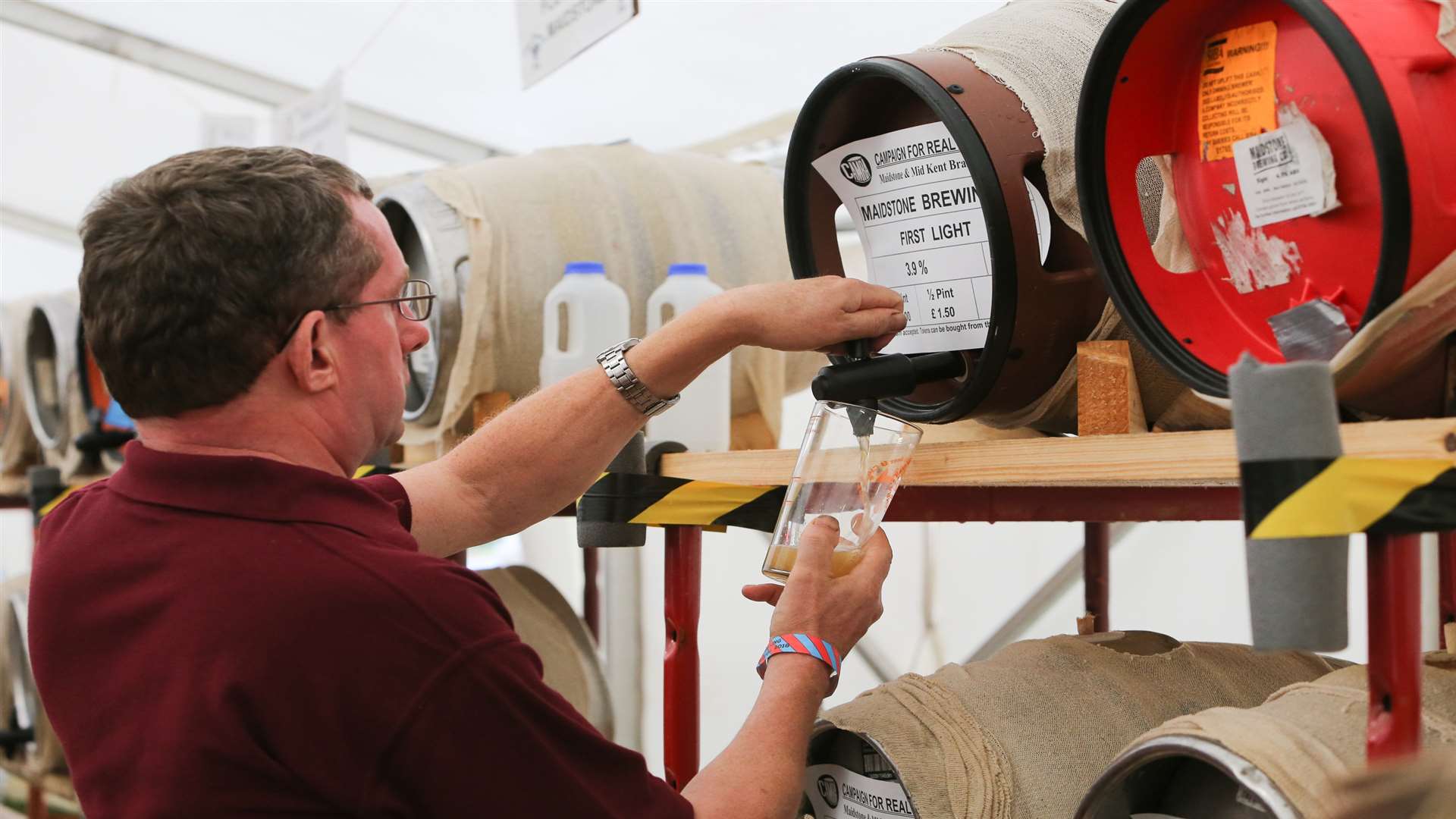 The beer will be flowing in East Malling Picture: Grant Melton