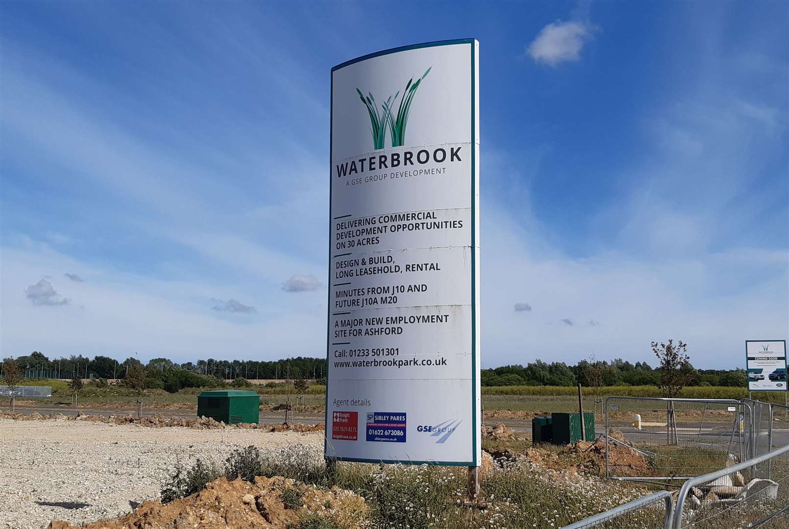 Waterbrook Park will ultimately become a major mixed-use development across the sprawling site