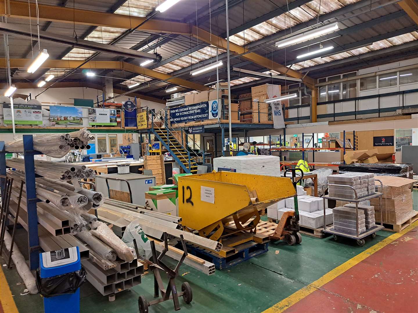Inside the Britain's Bravest Manufacturing Company at the RBLI village at Aylesford