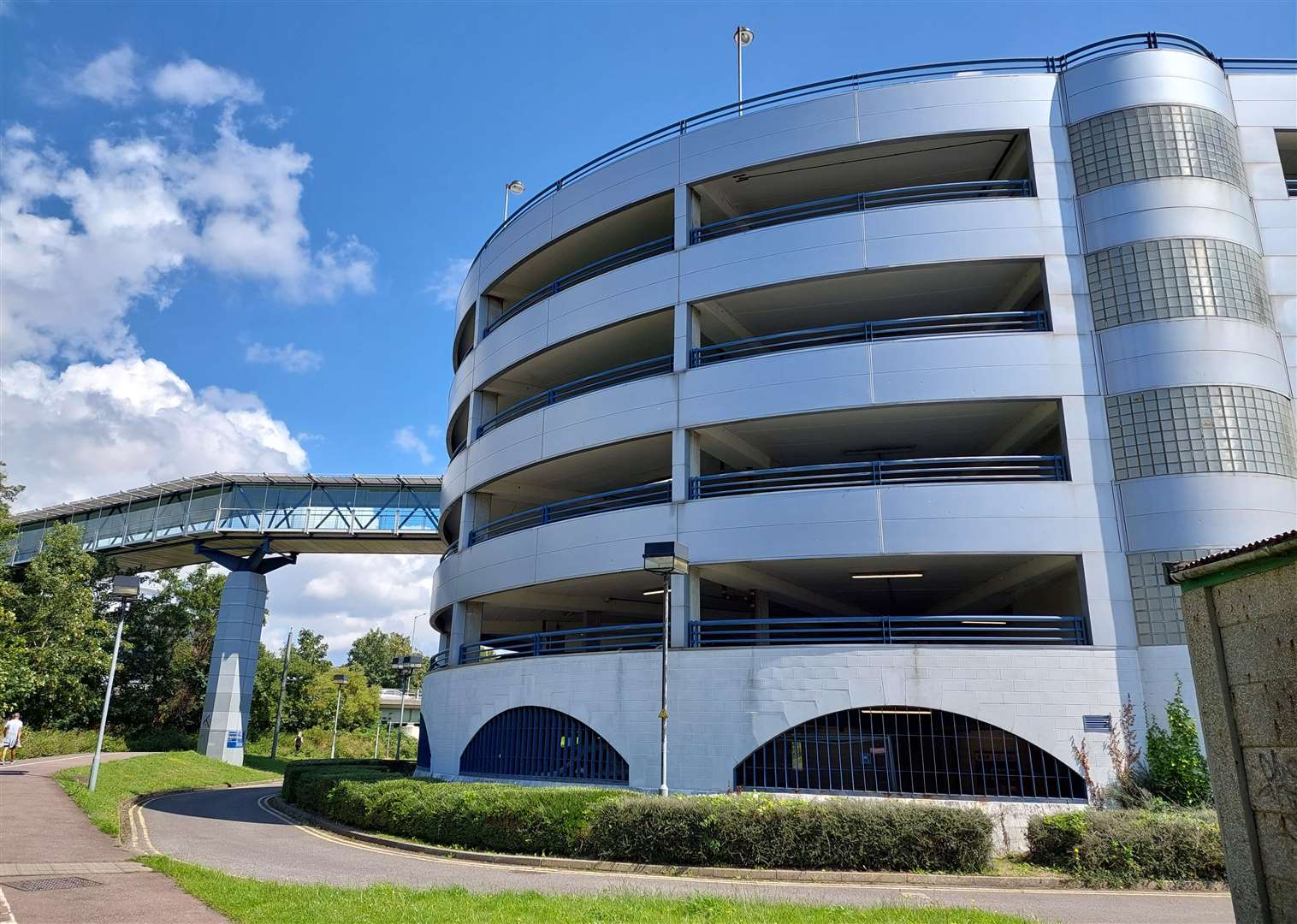 The Eurostar multi-storey car park is a 19-minute walk from the proposed Brompton factory site