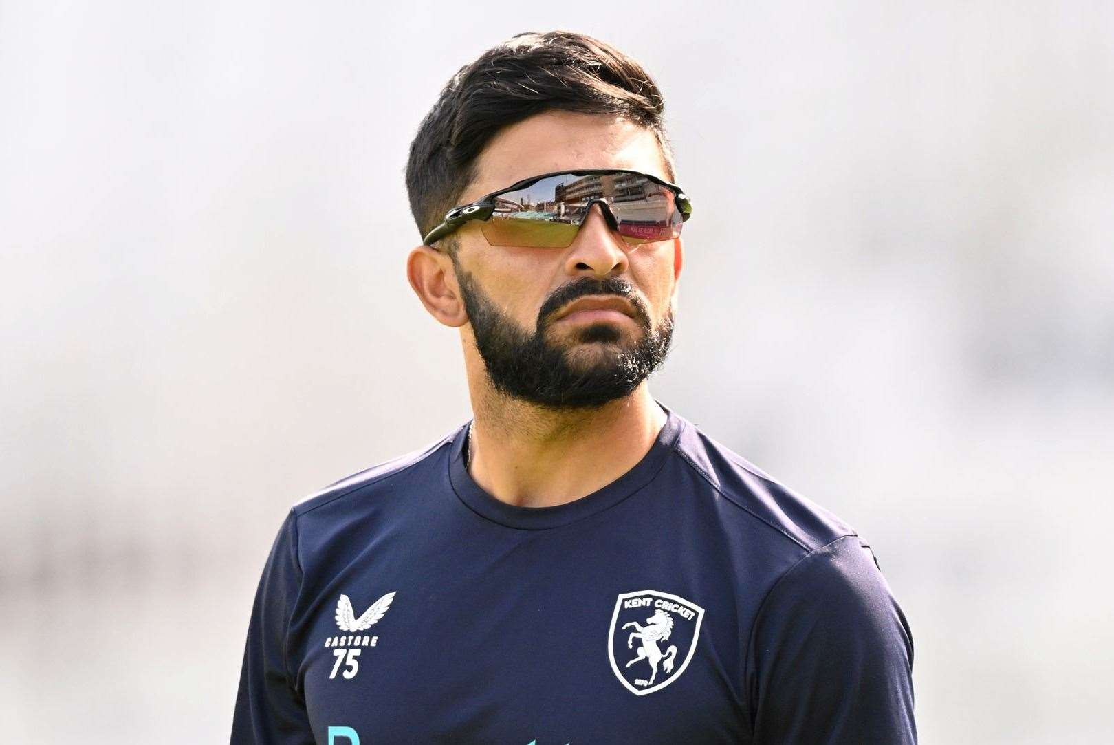 Hamid Qadri – ended with second-innings figures of 3-51 in Kent’s innings County Championship win away to Northamptonshire. Picture: Keith Gillard