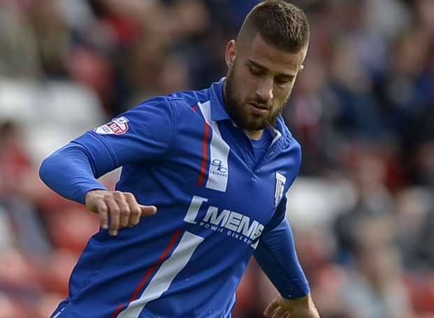 Gillingham defender Max Ehmer Picture: Barry Goodwin