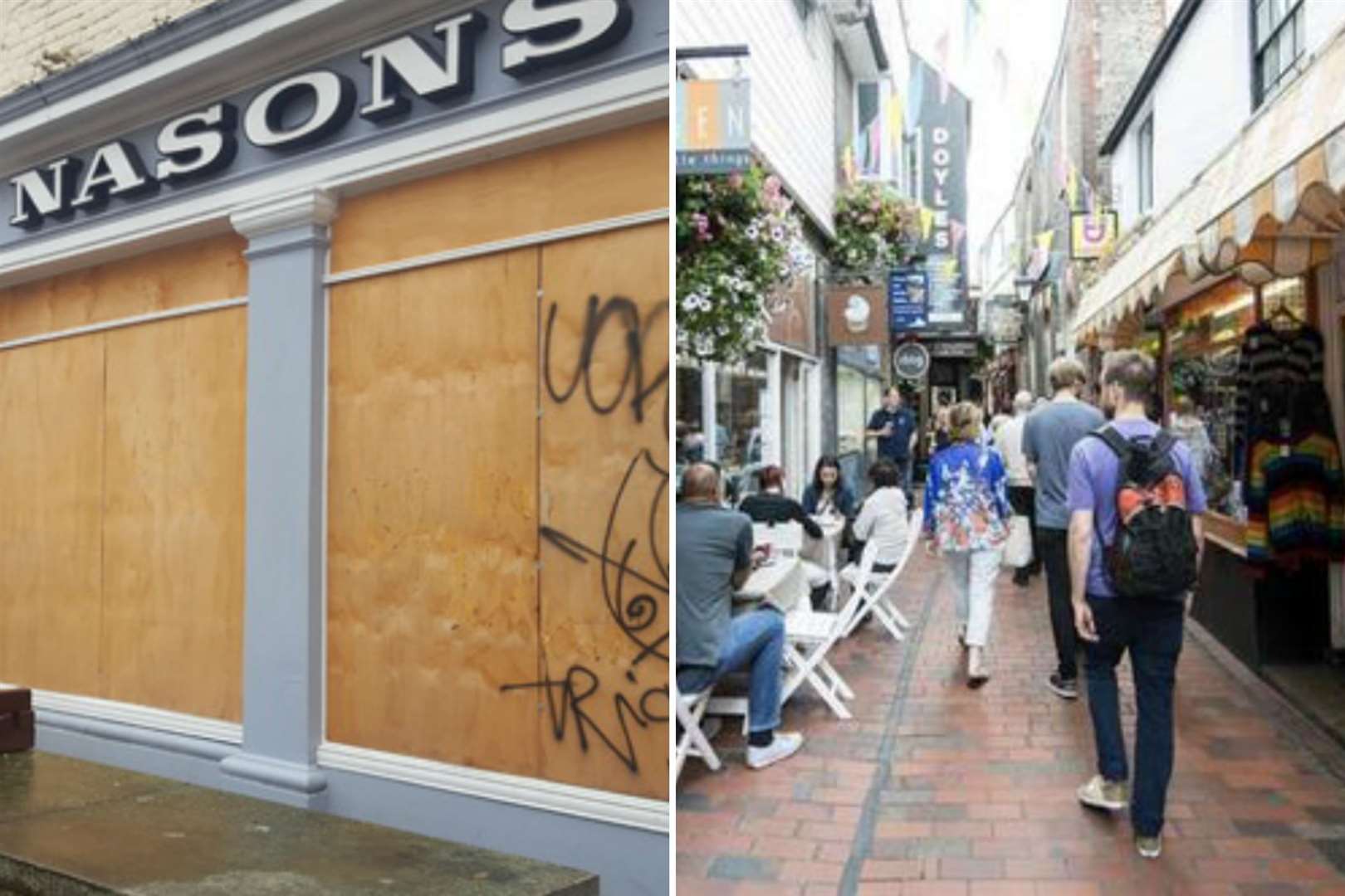 Could Nasons in Canterbury be turned into a Brighton Lanes-style shopping thoroughfare? (10513100)