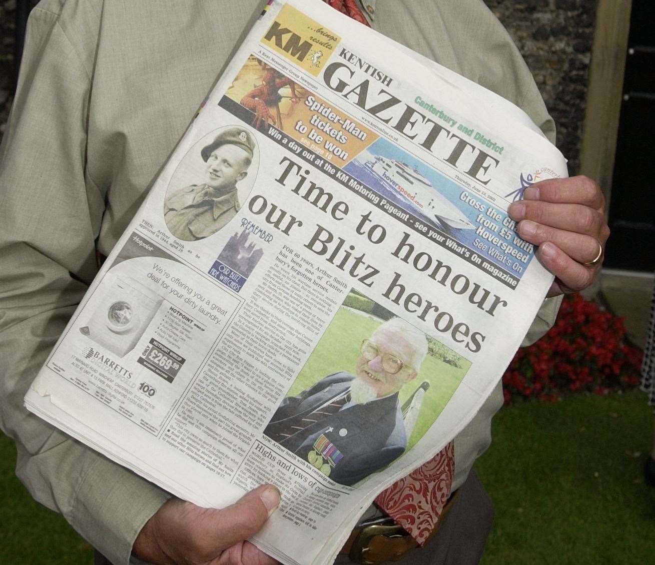 The Kentish Gazette's campaign to honour the fire watchers