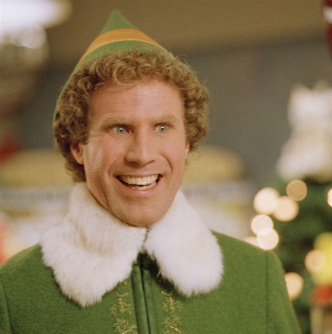 Buddy will bring the Christmas cheer to Solleys Ice Cream at Ripple this December, with the screening of Elf beginning at 5pm. Picture: Warner Bros