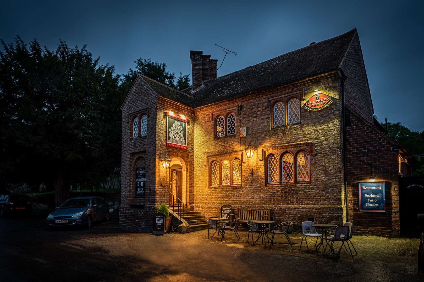 The FitzWalter Arms in Goodnestone. Picture: Frankie Julian