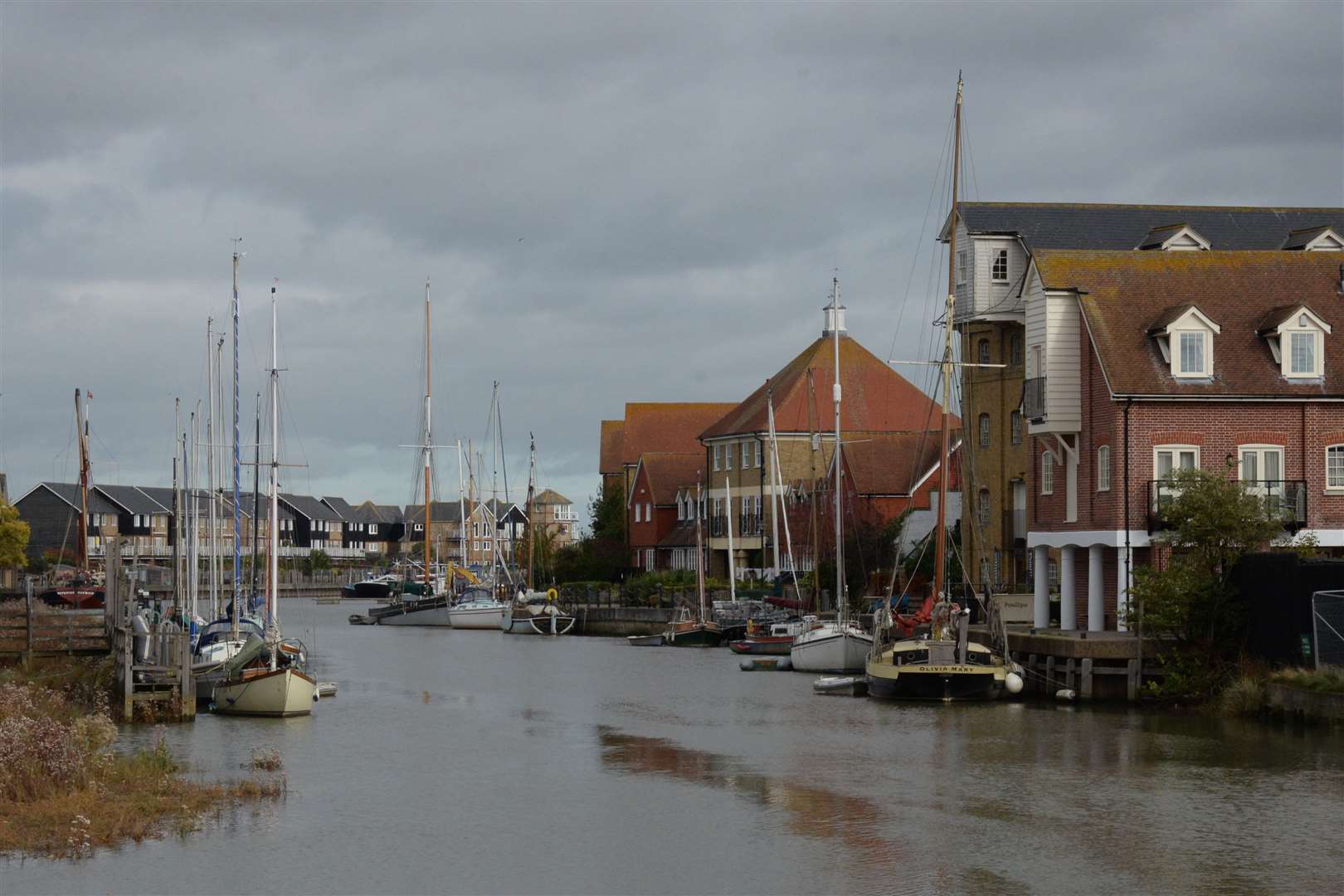 Faversham Creek is a far cry from the turquoise waters of the Caribbean