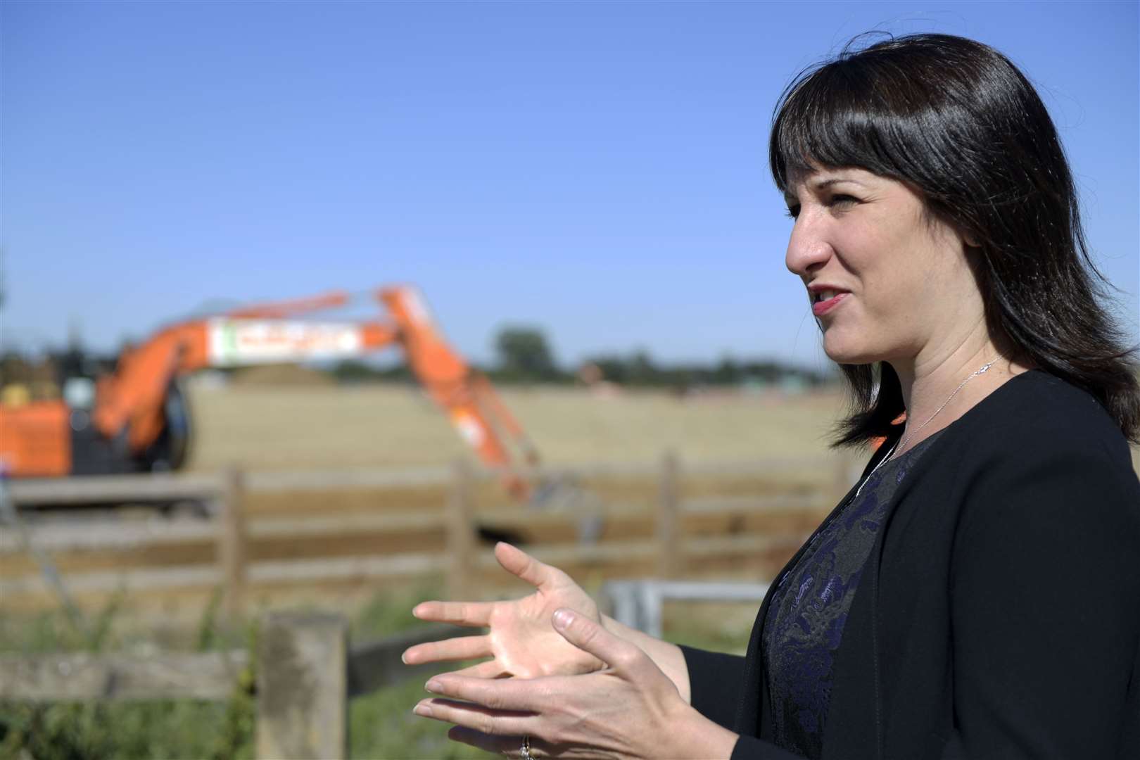 Labour's Rachel Reeves has shared her concerns over the 27-acre site