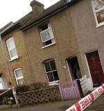 The house where the tragedy happened. Picture: NICK JOHNSON