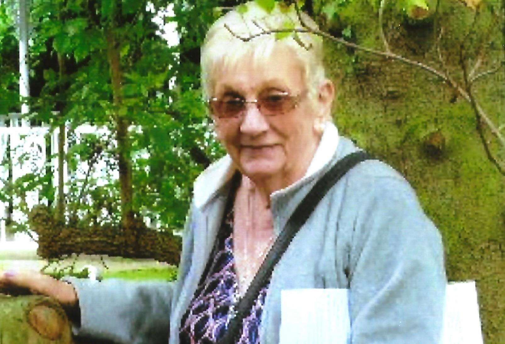 Marjorie Haines died following a crash near Walderslade Woods