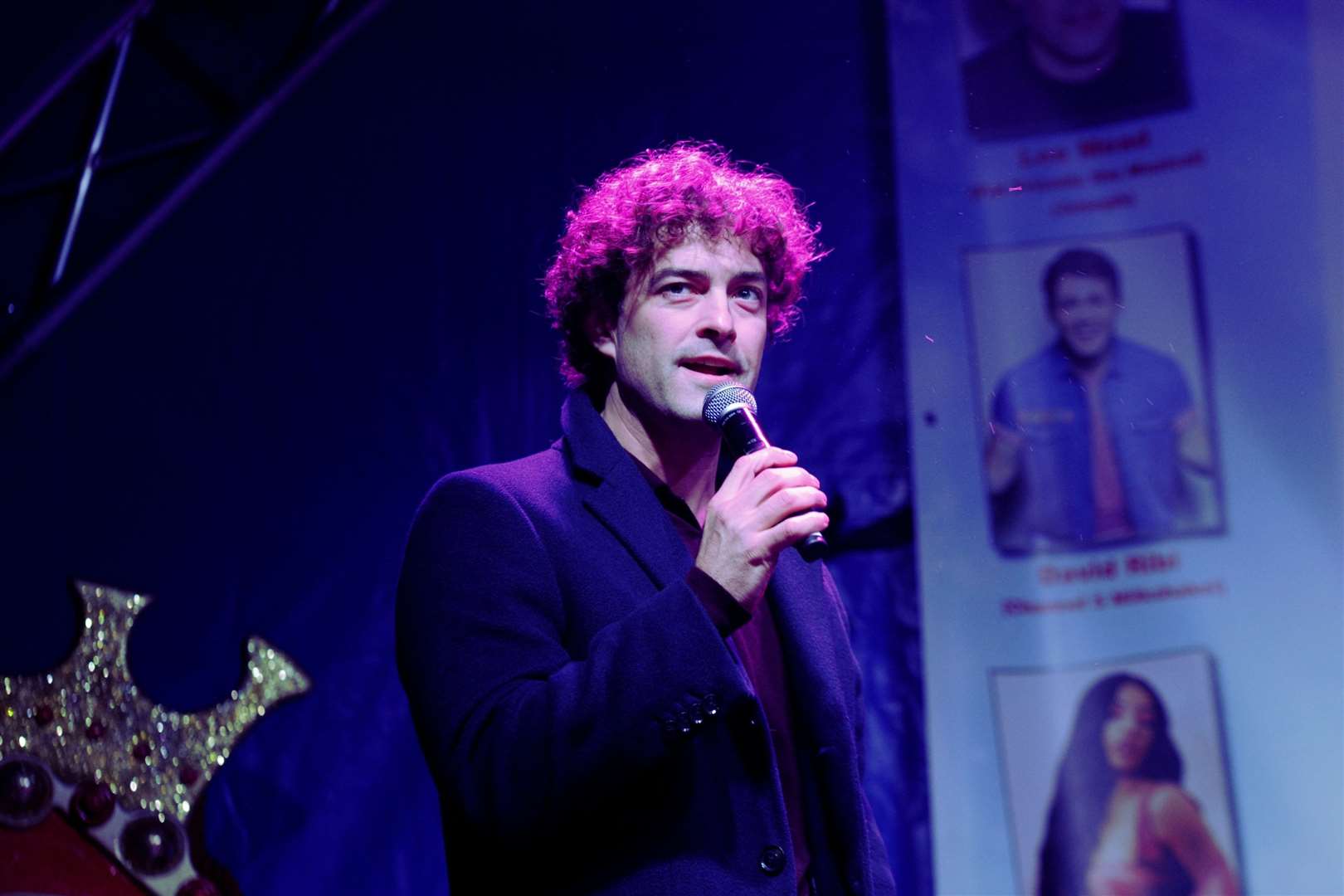 Lee Mead at the switch-on. Picture: Dartford Borough Council