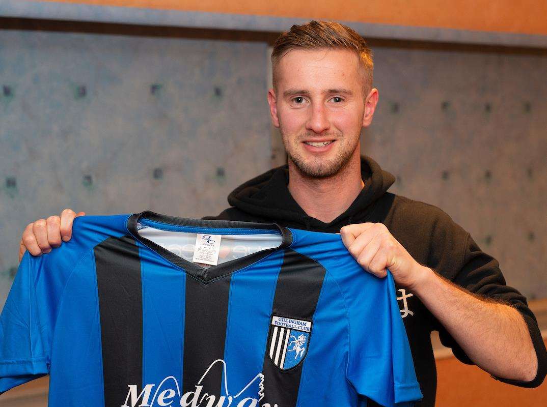 Gillingham's new signing Billy King Picture: Ady Kerry (6859898)