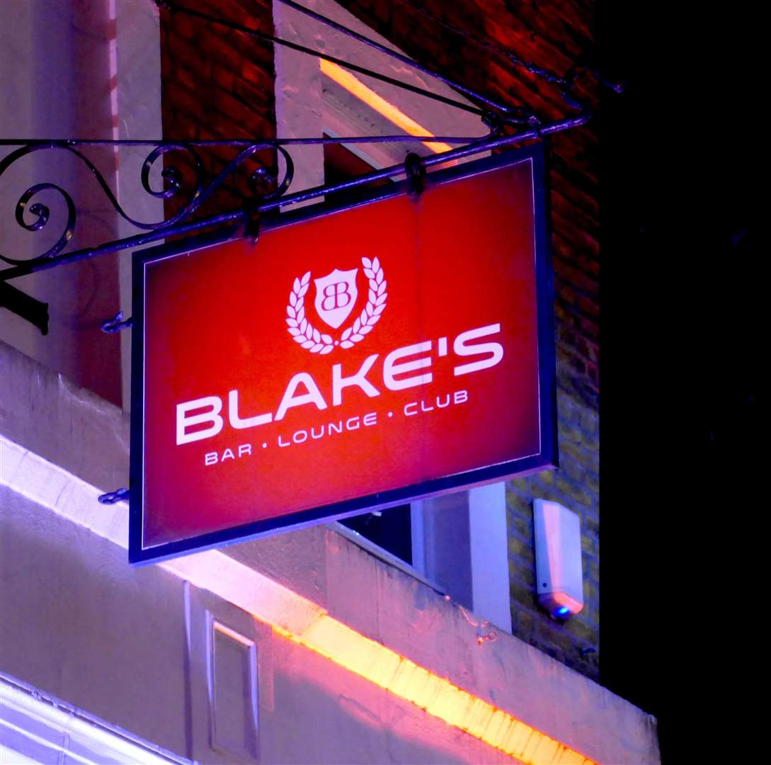Blake's nightclub in Queen Street, Gravesend