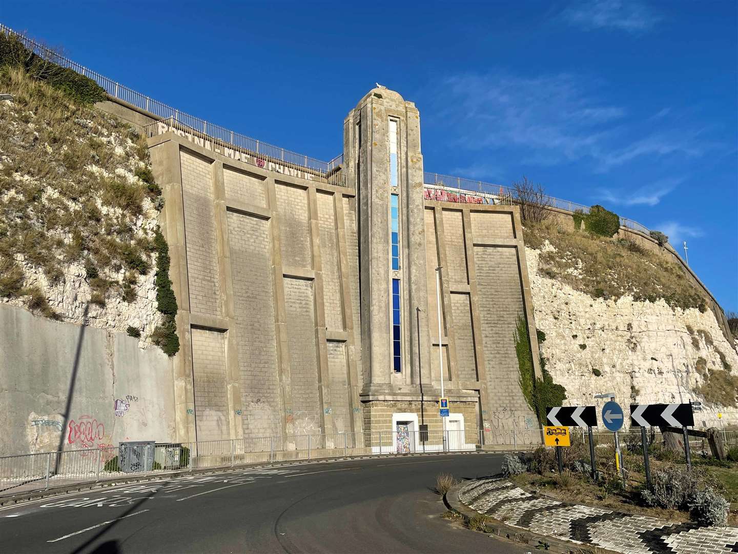 The former Western Undercliff lift in Ramsgate is up at auction. Picture: Clive Emson Auctioneers