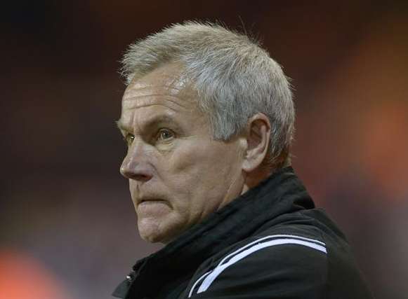 Gillingham manager Peter Taylor. Picture: Ady Kerry