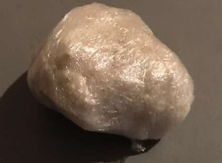 A large lump of crack cocaine found at Daniel Edwards' home