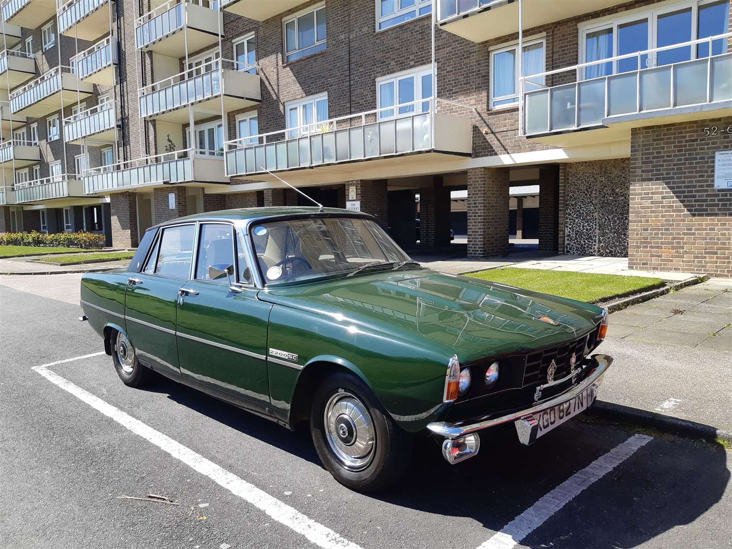 The 1974 Rover, straight from the Pistols' era. Picture: Sam Lennon
