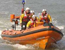 Whitstable lifeboat crew