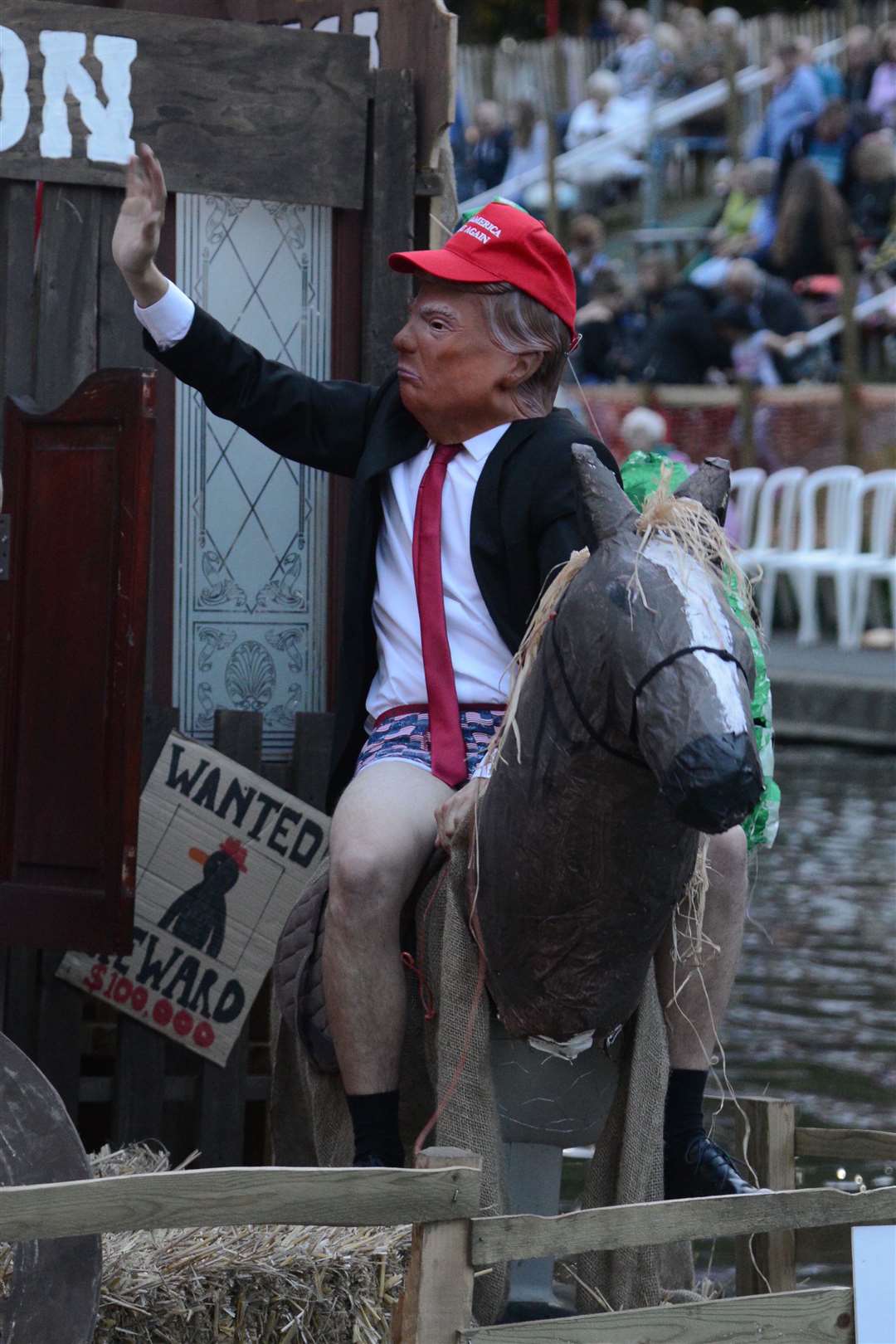 Hythe Garden Services will be looking to 'trump' their last entry. Picture: Gary Browne