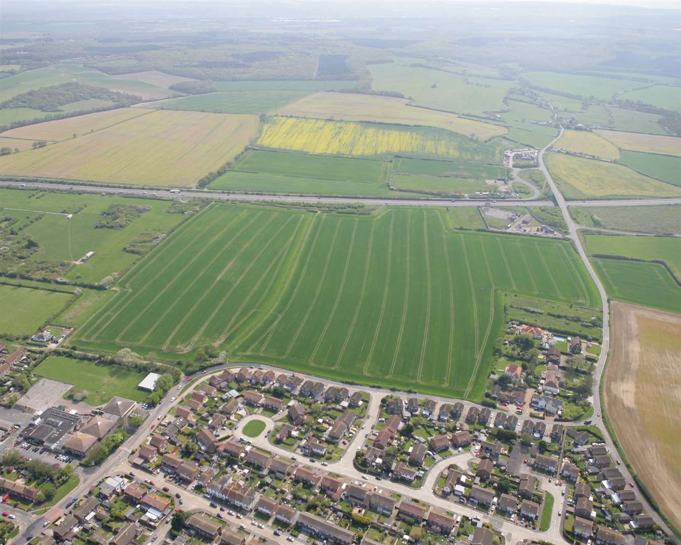 The estate will built on land off Greenhill Road on the outskirts of Herne Bay