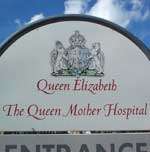 The QEQM Hospital at Margate.