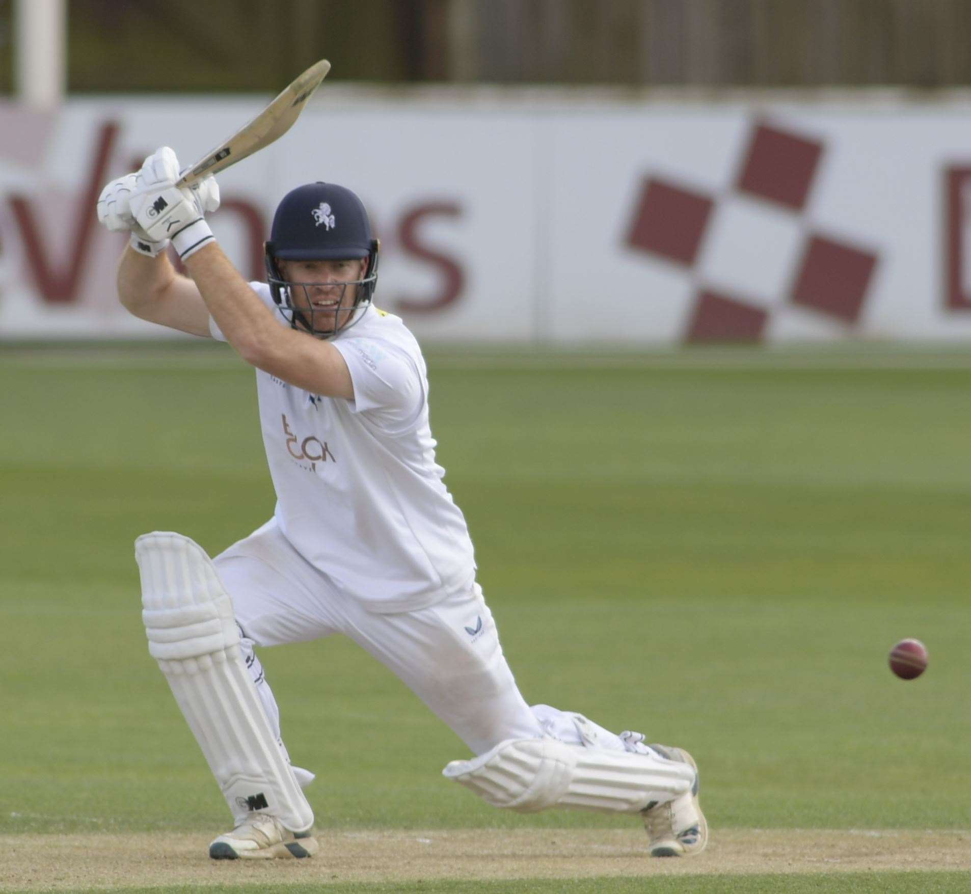 Kent’s Ben Compton made batting look easy with three centuries in his first three innings. Picture: Barry Goodwin
