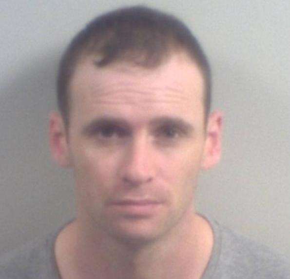 Nicholas Robertson is wanted in connection with a robbery in Northfleet on June 26.