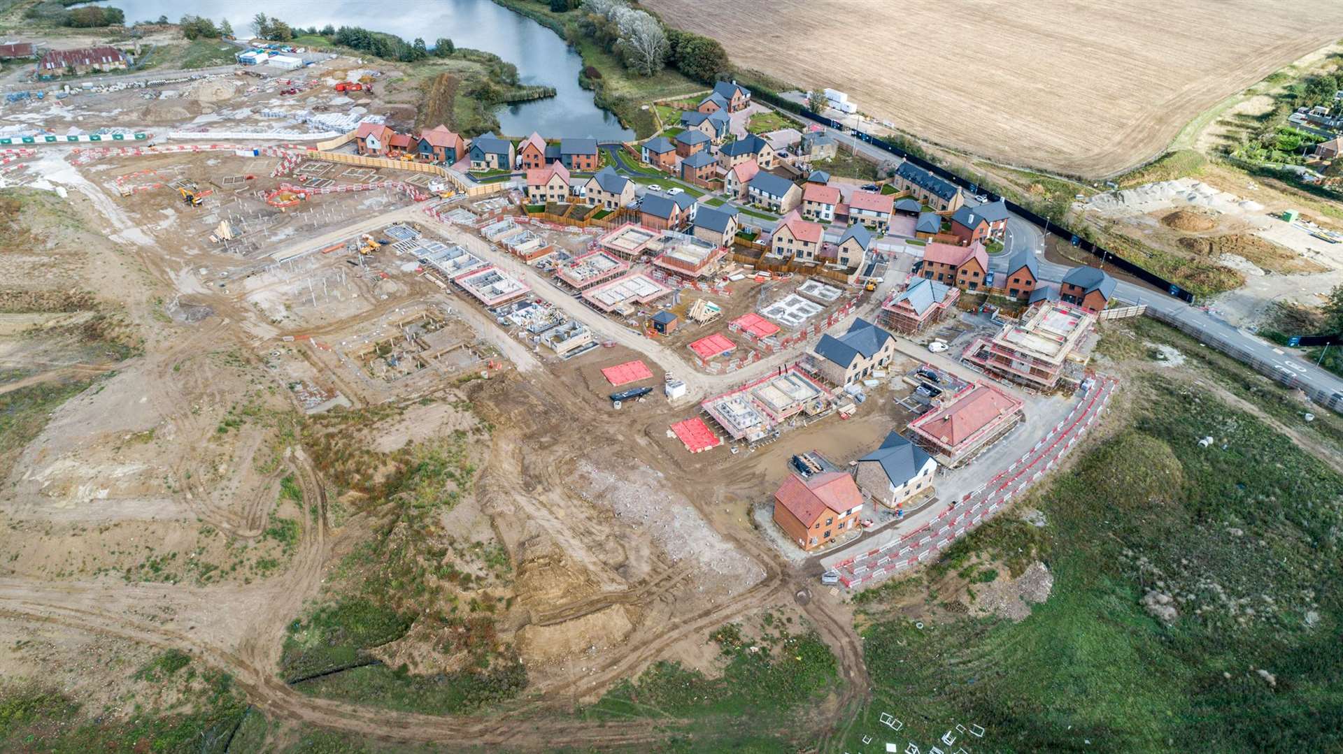The Oare Lakes development is progressing, but soon there could be thousands more homes built in Faversham