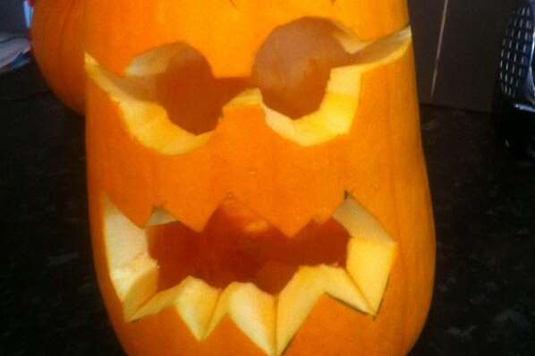 This pumpkin has an unusual look! Picture: Colette