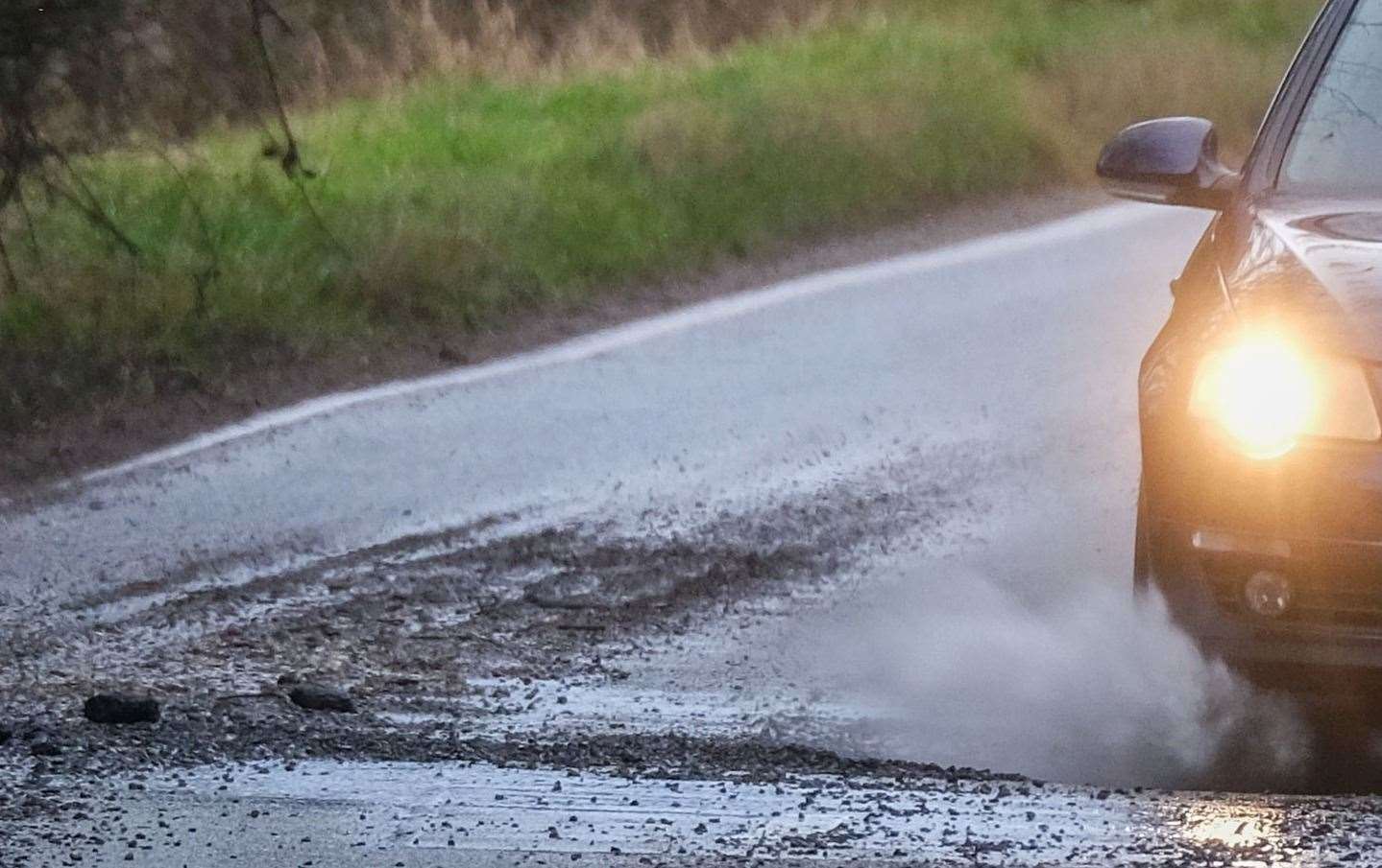 Potholes have been dubbed ‘car killers’