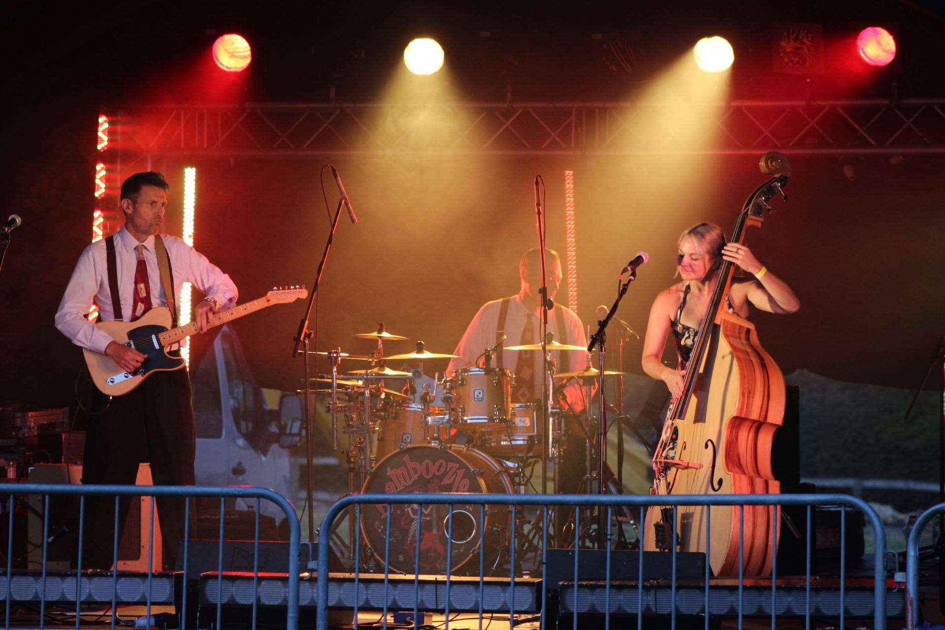 Bamboozle were at last year's Chickenstock music festival at Stockbury