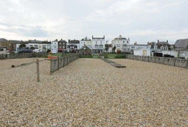 Some four miles of beach between Kingsdown and Sandown Castle and throughout Walmer and Deal will be protected