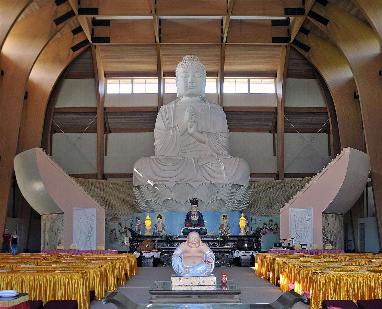 The Buddha statue in Kent, New York is the western hemisphere's largest such sculpture indoors. Picture: Tony Fischer