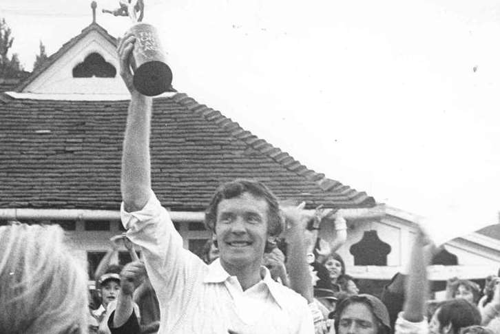 Kent captain Mike Denness in the county's heyday in the 1970s