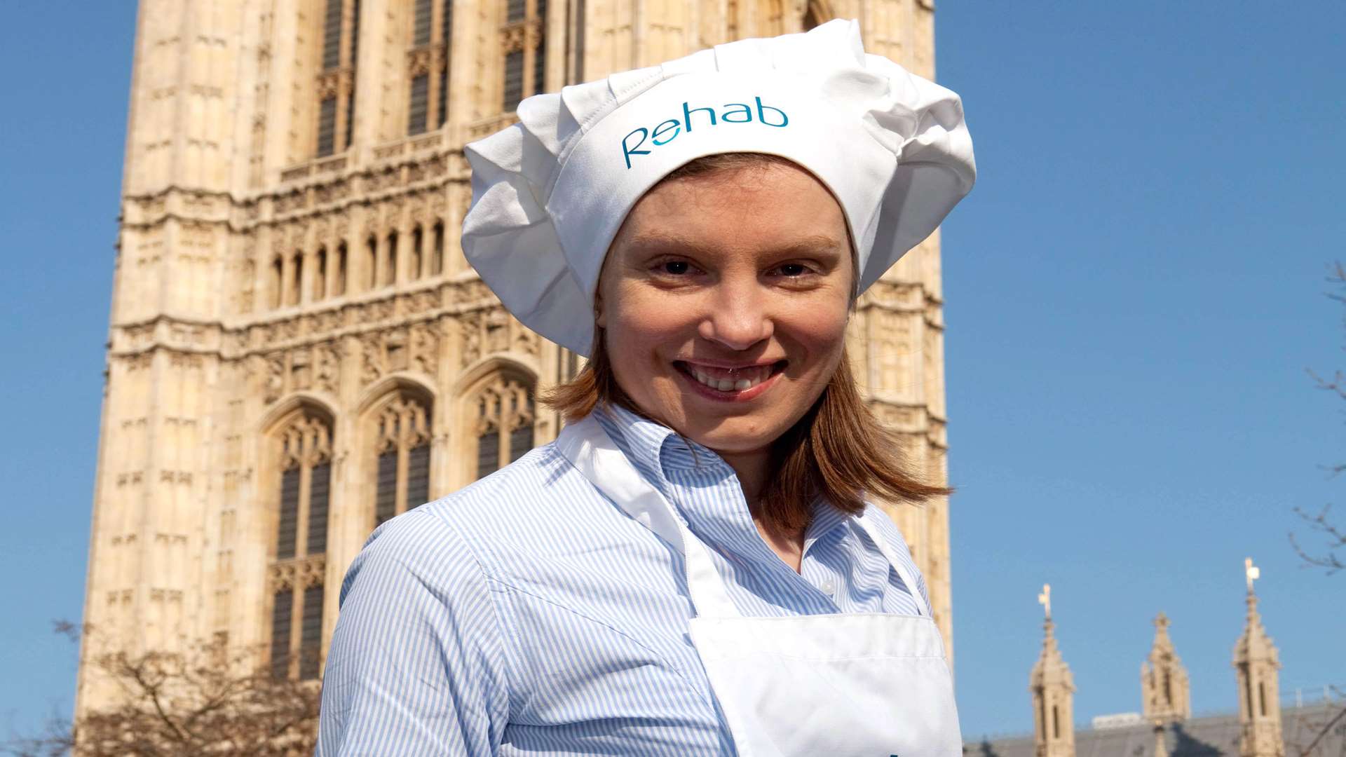 Tracey prepares for the annual parliamentary pancake race