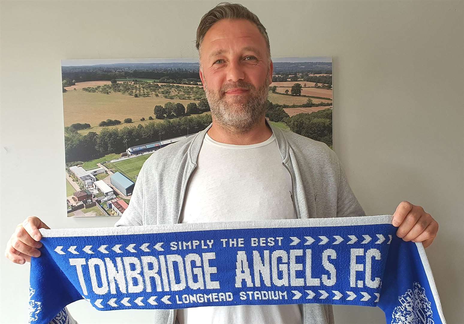Tonbridge boss Jay Saunders. Picture: David Couldridge