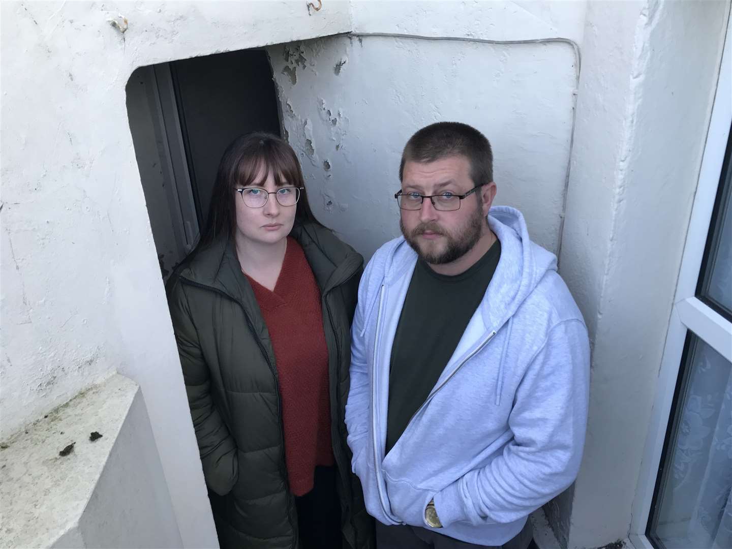 Frances Spanner and Tony King have been left feeling 'hopeless' after flooding gutted their home a second time in two years