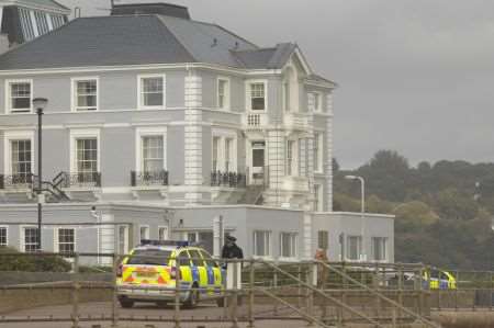 Imperial hotel in hythe armed police