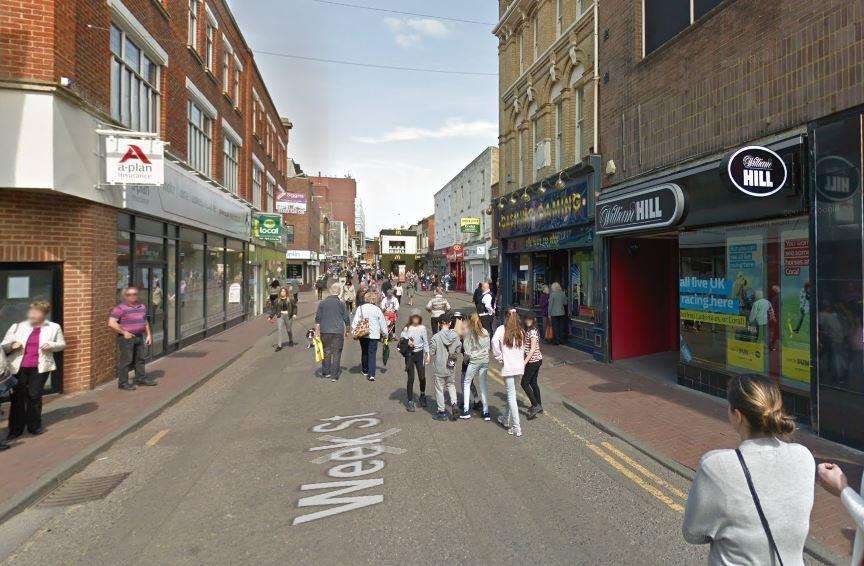 A man has been charged with a robbery that took place at a bookmakers in Maidstone. Picture: Google Street View