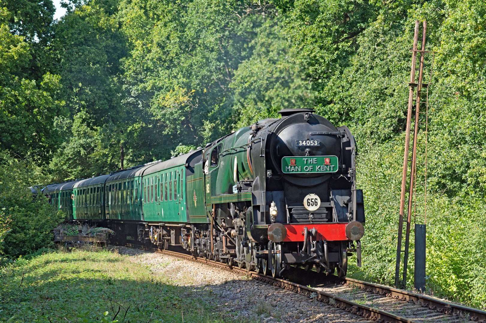 Take a steam train on the Spa Valley Railway