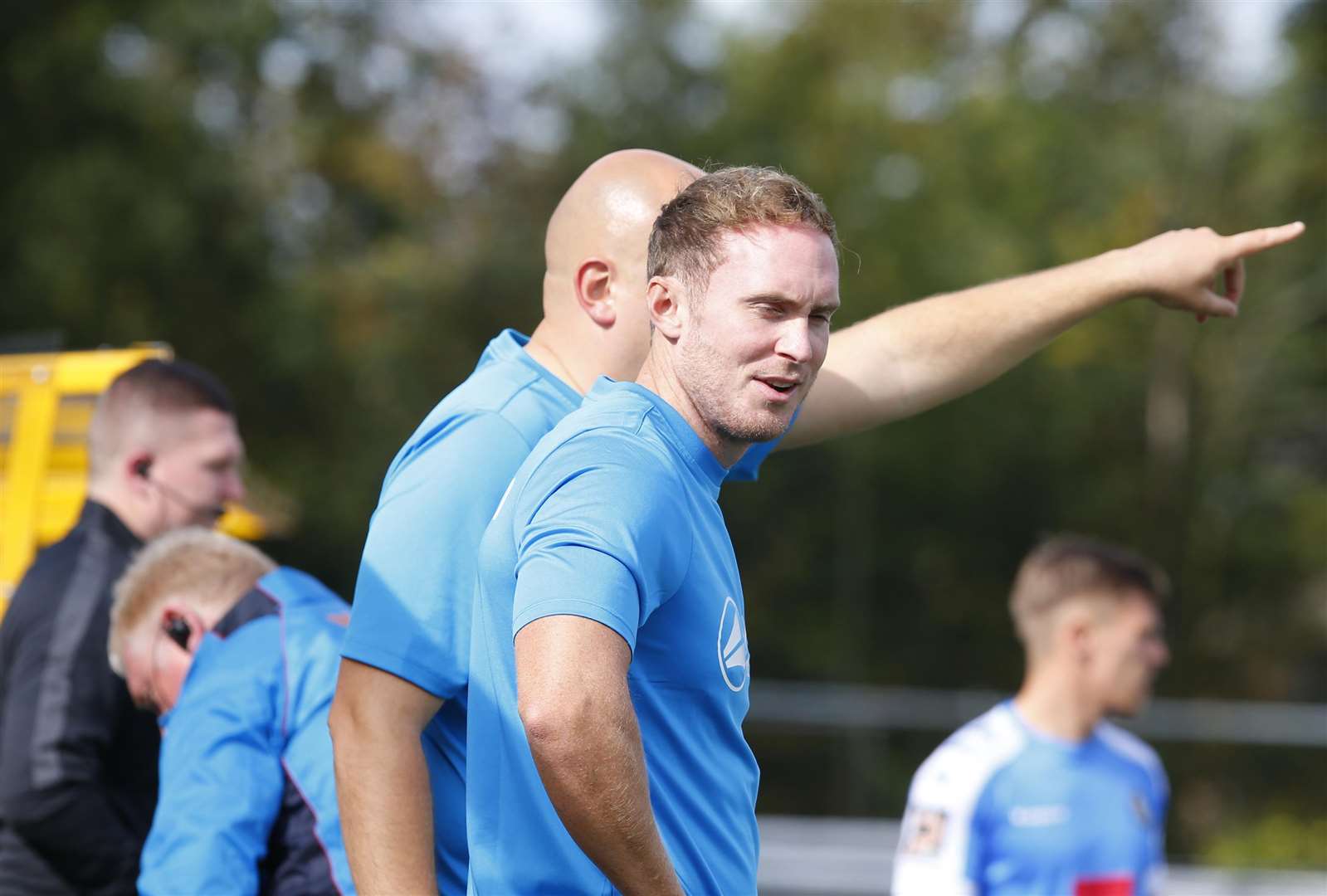 Maidstone United manager Harry Wheeler Picture: Andy Jones